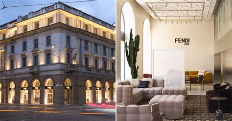 fendi store milan|Flagship store Milan .